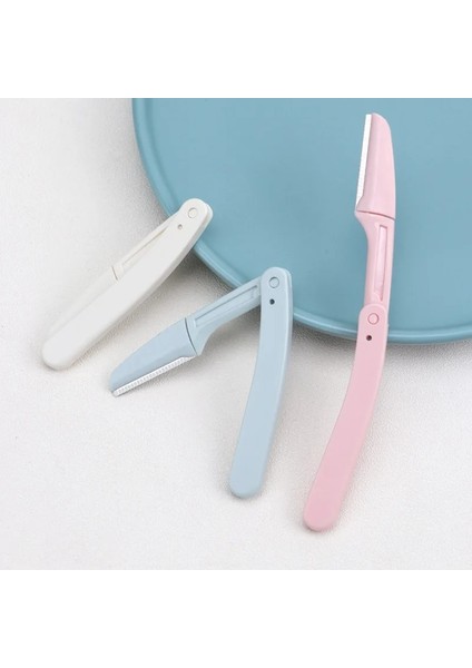 1 Adet Sarı Hiçbir Örgü Güvenli Katlanır Bayanlar Yüz Tıraş Makinesi Kaş Düzeltici Bıçak Anti-Scratch Jilet Makyaj Araçları Kaş Düzeltici Yüz Jilet Kadınlar Için (Yurt Dışından) fırsatları