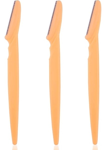 3 Adet Sarı 3/4/10 Adet Kadın Kaş Düzeltici Yüz Usturası (Yurt Dışından)