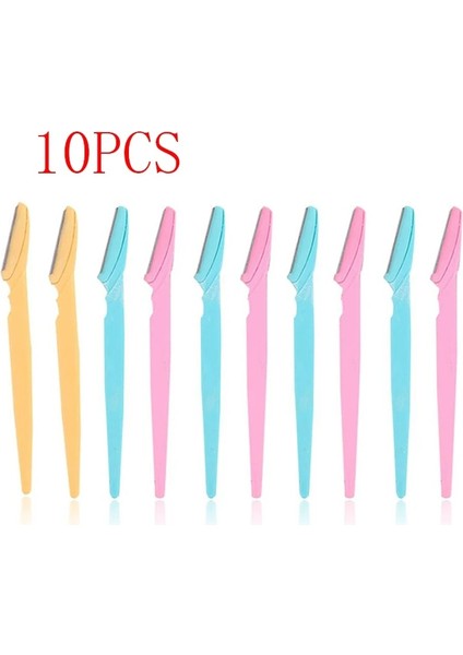 10 Adet Mix Renk 3/10 Adet Kadın Kaş Düzeltici Şekillendirici Yüz Usturası (Yurt Dışından) indirimleri