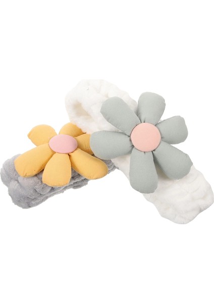 Çeşitli Renk Çiçek Kafa Bandı Bantlar Kadın Makyaj Cilt Bakımı Hairband Yüz Yıkama Spa Çiçek Kravatlar (Yurt Dışından) fırsatları