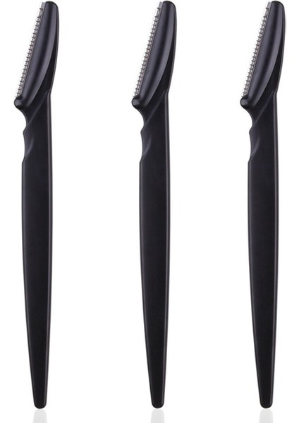 3 Adet Siyah 3/4/10 Adet Kadın Kaş Düzeltici Ustura (Yurt Dışından)