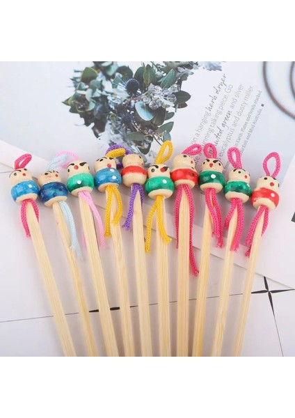 10 Sayısı Ahşap Bambu Kulak Temizleyici Kulak Temizleme Çubuğu Sevimli Çin Bebek Ahşap Kulak Temizleme Çubuğu Kulak Balmumu Sökücü Temizleme Aracı Kulak Bakımı Için (Yurt Dışından)