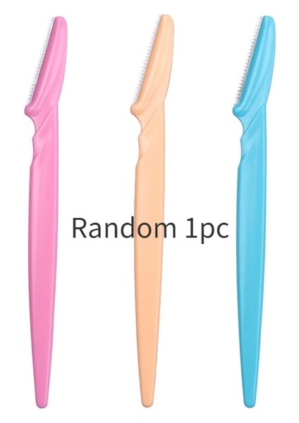 Rastgele Renk 1 Adet Kadın Kaş Düzeltici Şekillendirici Yüz Usturası Seti (Yurt Dışından)