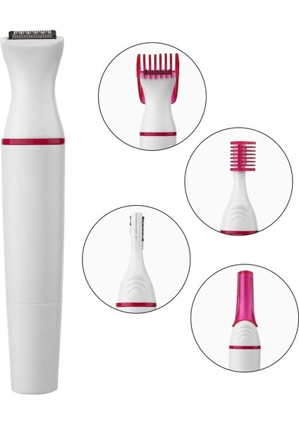 5 In 1 Çok Fonksiyonlu Kadın Tıraş Makinesi Elektrikli Şekillendirme Tıraş Makinesi Mini Kaş Düzeltici Jilet Kaşlar Için Makyaj Araçları (Yurt Dışından)