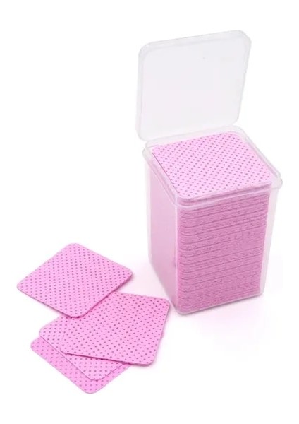 Pembe 200 Adet/kutu Tek Kullanımlık Şişe Ağız Silecek Temizleme Pamuklu Kağıt Kirpik Uzatma Tutkal Sökücü Tutkal Derin Temiz Pedleri Araçları (Yurt Dışından)