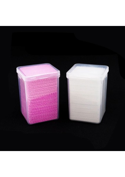 Pembe 200 Adet/kutu Tek Kullanımlık Şişe Ağız Silecek Temizleme Pamuklu Kağıt Kirpik Uzatma Tutkal Sökücü Tutkal Derin Temiz Pedleri Araçları (Yurt Dışından)