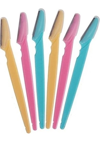 6 Adet Rastgele Renk 6 Adet/takımKadın Kaş Düzeltici Şekillendirici Yüz Usturası (Yurt Dışından)