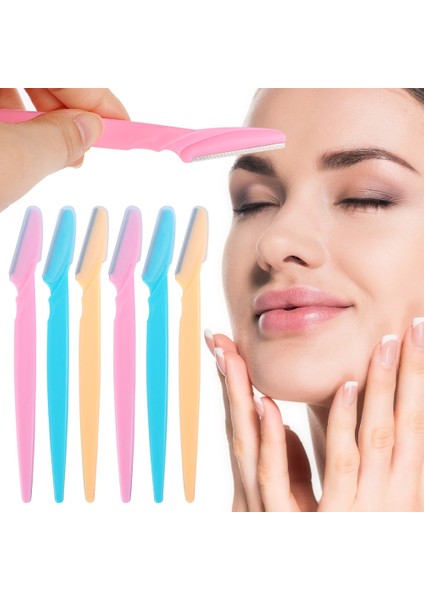 6 Adet Rastgele Renk 6 Adet/takımKadın Kaş Düzeltici Şekillendirici Yüz Usturası (Yurt Dışından) fiyatları