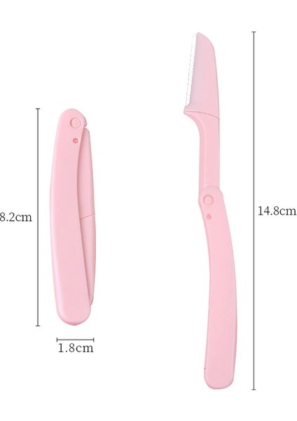 Opp Pembe Karsyngirl 3 Adet Kadın Kaş Düzeltici Şekillendirici Yüz Usturası (Yurt Dışından) modelleri