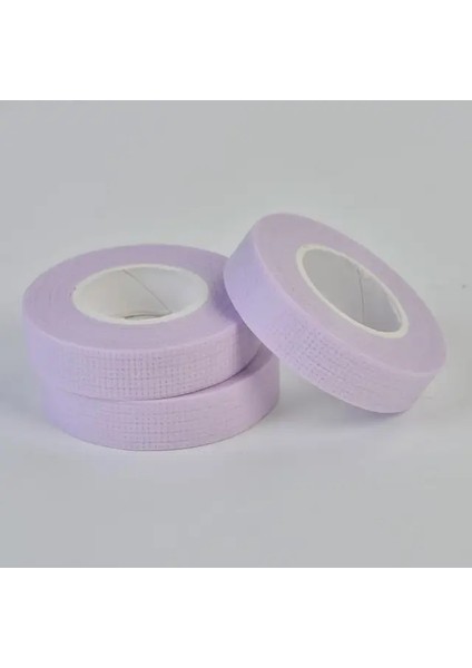 Mor 3 Rulo Su Geçirmez Alçı 3 M Pembe Cilt Hassas Uzatma Yapıştırıcı Tıbbi Kirpik Kirpik Bandı Silikon Jel (Yurt Dışından)
