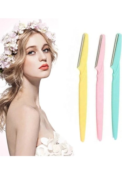 1 Adet Sarı 1/3 Adet Kadın Kaş Düzeltici Şekillendirici Yüz Usturası (Yurt Dışından) fiyatları