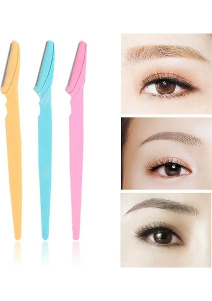 3 Adet Mix Renk 3/4/10 Adet Kadın Kaş Düzeltici Yüz Usturası (Yurt Dışından) fırsatları