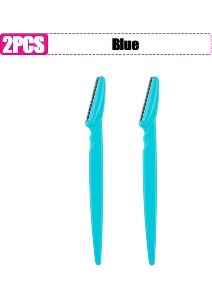 2 Adet 2/5 Adet Kadın Kaş Düzeltici Taşınabilir Yüz Jileti (Yurt Dışından)