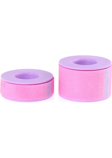 10 Adet Pembe 10 Rolls Dokunmamış Tıbbi Silikon Jel Kirpik Bandı Nefes Alabilir Hassas Dayanıklı Pembe Göz Altı Pedi Kirpik Uzatma Araçları (Yurt Dışından)