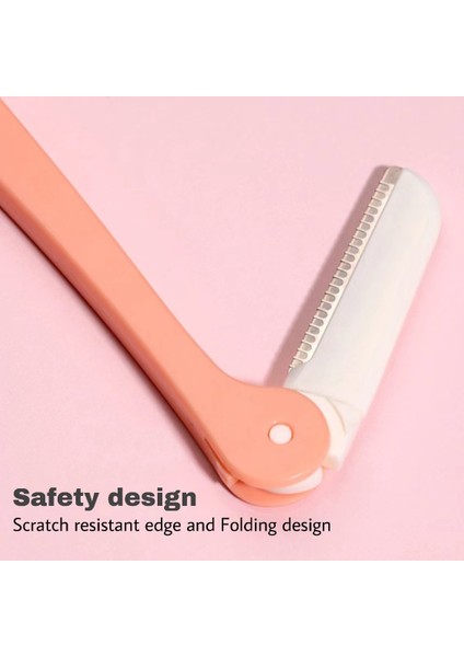 Sarı 3 Adet Kadın Kaş Düzeltici Şekillendirici Yüz Usturası (Yurt Dışından) modelleri