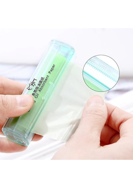 Kutu Başına 100 Adet No.5 Yaz Yüz Yağı Kurutma Levhaları Kağıt Temizleme Yüz Yağ Kontrolü Emici Kağıt Güzellik Makyaj Araçları Rulo Tipi Rulo 5 M (Yurt Dışından) fırsatları