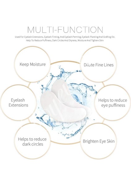 50 Mavi 50/100 Adet Kirpik Pedi Jel Yama Aşılama Kirpik Göz Yamaları Kirpik Uzantıları Kağıt Etiket Pembe Yeşil Altın Rengi (Yurt Dışından) modelleri