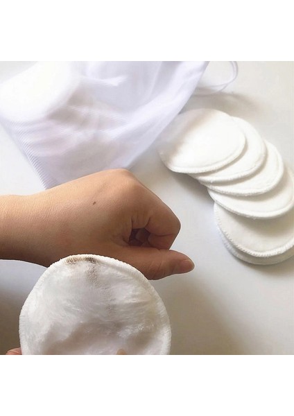 4 Adet Yeniden Kullanılabilir Bambu Makyaj Temizleme Pedleri 12 Adet Yıkanabilir Mermi Temizleme Yüz Pamuk Makyaj Temizleme Pedleri Aracı (Yurt Dışından) modelleri