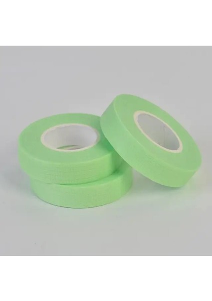 Yeşil 3 Rolls Dokuma Olmayan Cerrahi Silikon Jel Kirpiklere Hassas Ciltler Için Tıbbi Kirpik Uzatma Bandı (Yurt Dışından)