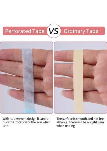 Yeşil 3 Rolls Dokuma Olmayan Cerrahi Silikon Jel Kirpiklere Hassas Ciltler Için Tıbbi Kirpik Uzatma Bandı (Yurt Dışından) fırsatları