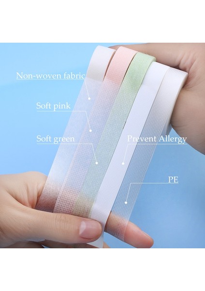 Mix 2.5X360 cm 2 Adet Yeni Nefes Alması Kolay Tıbbi Bant/beyaz Ipek Kağıt Yamalar Altında Kirpik Uzatma Kaynağı Kirpik Uzatma Bandı (Yurt Dışından) fiyatları