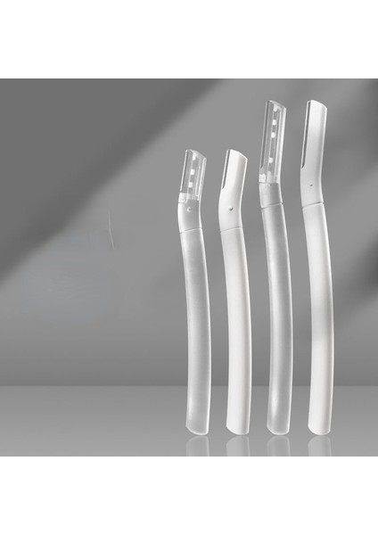 Beyaz-L Kaş Jilet Gelişmiş Kaş Düzeltme Bıçağı Erkekler ve Kadınlar Için Güvenli Anti-Scratch Kaş Tıraş Aracı Acemi Güzellik Aracı Set (Yurt Dışından)
