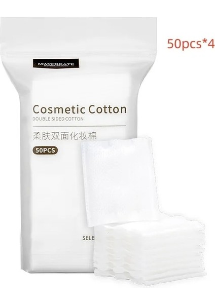 Mavi Makyaj Çıkarıcı Pedler 3 Katmanlı Pamuk Pedler Makyaj Yüz Temizleyici Pamuk Yüz Cilt Bakımı Göğüs Pedleri Cilt Temizleme (Yurt Dışından)