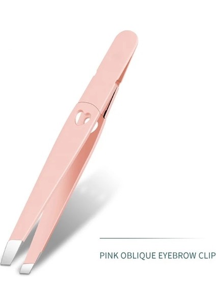 Pembe 2022 Yeni Renkli Paslanmaz Çelik Kaş Cımbızı (Yurt Dışından)