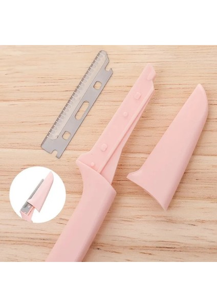 3 Adet No.1 1/3/10 Adet Kadın Kaş Düzeltici Şekillendirici Yüz Usturası (Yurt Dışından) modelleri