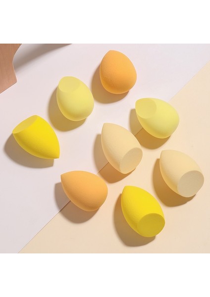 8 Adet Sünger (H) 8 Adet Makyaj Süngeri Fondöten Kozmetik Puf Pürüzsüz Toz Kapatıcı Güzellik Süngeri Blender Kozmetik Makyaj Puf (Yurt Dışından) fırsatları