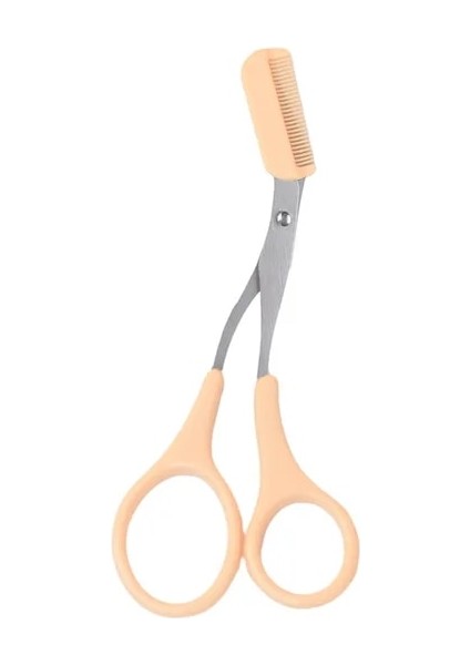 08 Turuncu Kaş Düzeltici Makas Tarak Kirpik Saç Makas Klipler Şekillendirme Kaş Jilet Bakım Wenkbrauw Düzeltici 5 Renk (Yurt Dışından)