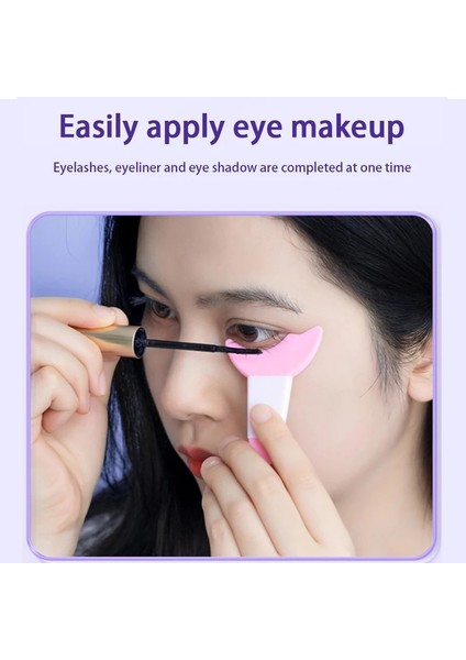 Siyah Yeniden Kullanılabilir Silikon Eyeliner Şablonlar Kanat Ipuçları Ruj Giyen Yardımcılar Yüz Kremi Maskesi Aplikatör Makyaj Araçları (Yurt Dışından)