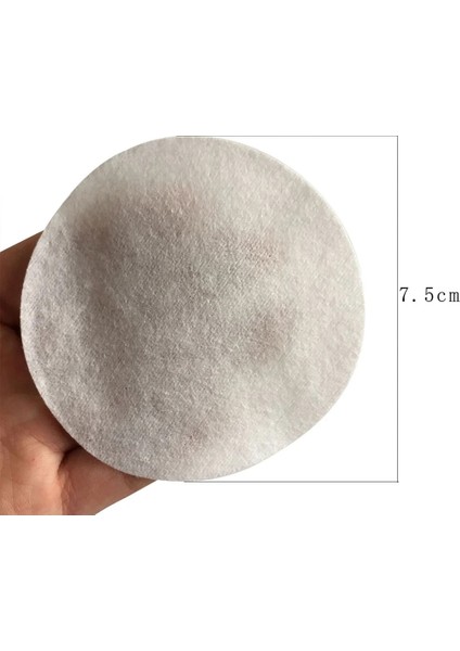 Beyaz 300 Adet Temizleme Pedleri Yuvarlak Olmayan Dokuma Temizlik Dokuları Pedleri Makyaj Çıkarıcı Pedleri Makyaj Mendilleri 75MM (Yurt Dışından) modelleri