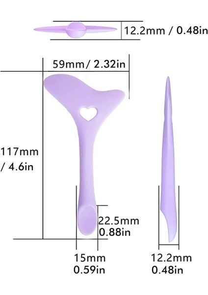 1 Adet Sarı 1 Adet Çok Fonksiyonlu Marscara Çizim Ruj Giyen Yardım Eyeliner Stencil Kanat Ipuçları Makyaj Aracı Silikon Eyeliner Yardımı Yeniden Kullanılabilir (Yurt Dışından) indirimleri