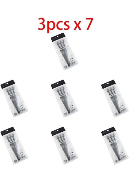 3 Adet x 7 3 ~ 30 Adet Kadın Kaş Düzeltici Şekillendirici Yüz Usturası(Yurt Dışından)