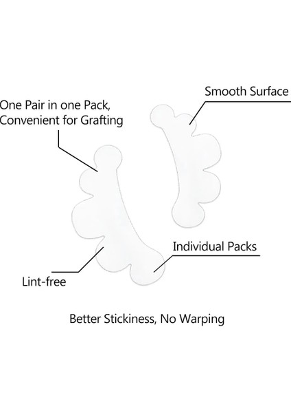 50 Adet Ucut-Altın 50/100 Pairs Göz Pedi Kirpik Pedi Jel Yama Yama Kirpik Altına Aşılı Yanlış Kirpik Uzatma Kağıt Etiket Makyaj (Yurt Dışından) indirimleri