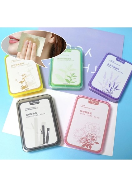 No.4 300PCS 300PCS/KUTU Yüz Kağıdı Emici Yağ Kontrolü Yüz Temizleme Mendilleri Makyaj Temizleme Yağı Kurutma Levhaları Yağ Emici Kağıt Dokular (Yurt Dışından) modelleri