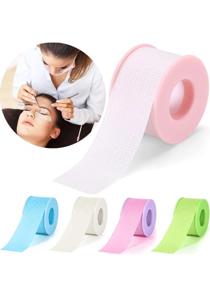 6 Adet Kirpik Uzatma Göz Altı Bandı Nefes Alabilen Kumaş Kirpik Bandı Yumuşak Tıbbi Nefes Alabilen Yapışkan Bant Kirpik Uzatma (Yurt Dışından)
