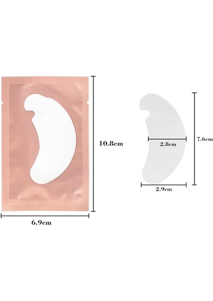 100 Adet Mavi Göz Yamaları Jel Pedleri Kirpik Uzatma Kaldırma Aksesuarları Etiket Kağıdı Kirpik Uzatma Malzemeleri Ped Jel Makyaj Araçları (Yurt Dışından) fırsatları