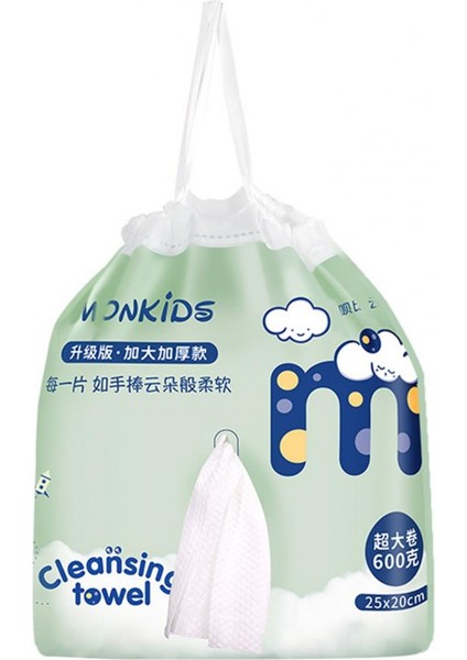 Açık Yeşil Yüz Mendilleri Kalınlaştırılmış Mendil Bezi Kalın Kokusuz Tek Kullanımlık Yüz Havlusu Rulosu Hassas Ciltler Için Makyaj Temizleme Için Ideal Bebek Bakımı (Yurt Dışından) fırsatları