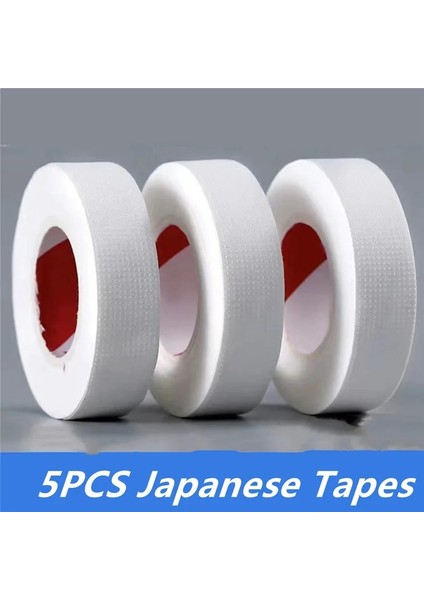 5 Adet Pembe 5 Adet Kirpik Bandı Kirpikler Için Mikro Gözenekli Bant Japon Mikro Gözenekli Bant Makyaj Gözler Kirpik Uzatma Için Bant Nefes Alabilen Bant (Yurt Dışından)