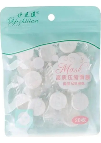 404320 1 Adet 1 ~ 10 Adet Pamuk Ped Hidroterapi Ultrafinas Diy Kozmetik Pamuk Cilt Bakımı Kompakt Iyi Yardımcı Mini Yüz Maskesi Sıkıştırma (Yurt Dışından)