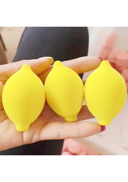 Limon 3 Adet Şeftali Güzellik Yumurta Meyve Sünger Tozu Puf Mango Yumurta Makyaj Yumurta Yüz Vakıf Krem Kapatıcı Kadın Makyaj Aksesuarları Aracı (Yurt Dışından) modelleri