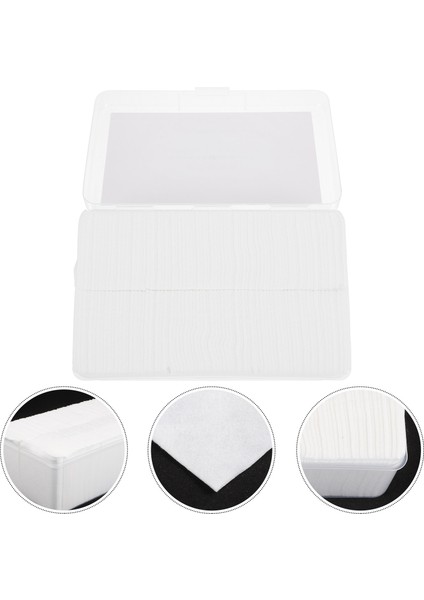 Yüz Makyajı Çıkarma Için Beyaz 1000 Adet Makyaj Yüz Pamuğu Pedleri (Yurt Dışından) modelleri