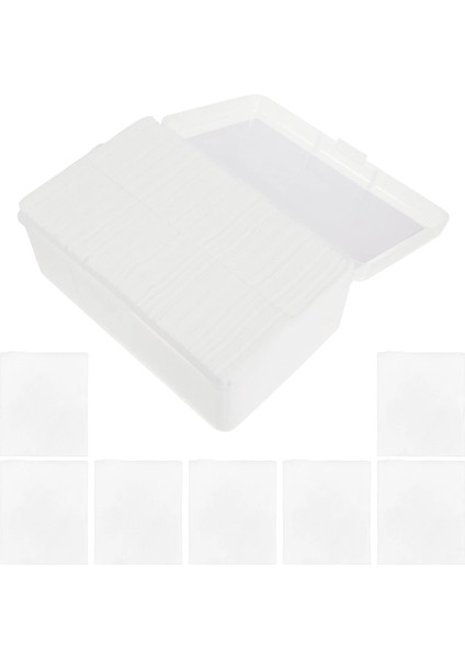 Yüz Makyajı Çıkarma Için Beyaz 1000 Adet Makyaj Yüz Pamuğu Pedleri (Yurt Dışından) indirimleri