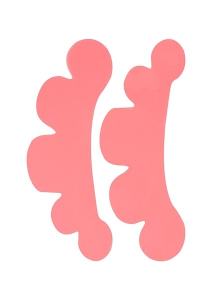 A-Pembe 1 Çift Yeniden Kullanılabilir Silikon Göz Yamaları Kirpik Uzatma Pedleri Makyaj Araçları Kirpik Kaldırma Pedleri Kirpik Uzatma Için Silikon Göz Bandı (Yurt Dışından)