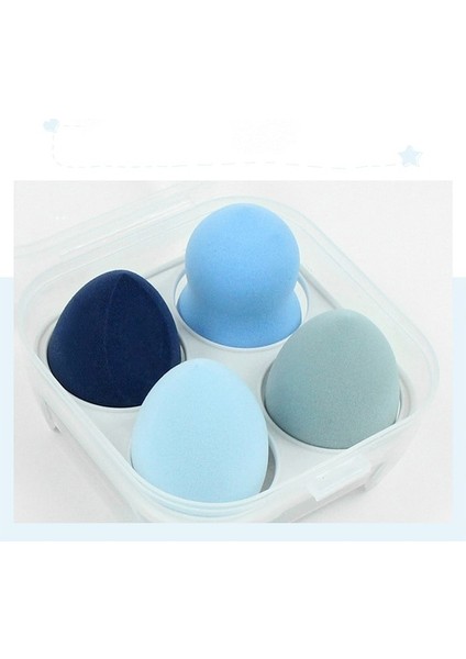 Stil 5 8pcs/4pcs Makyaj Blender Güzellik Yumurta Seti Kabak Su Damlası Puf Makyaj Puf Seti Renkli Yastık Kozmetik Sünger Islak ve Kuru Kullanım (Yurt Dışından)