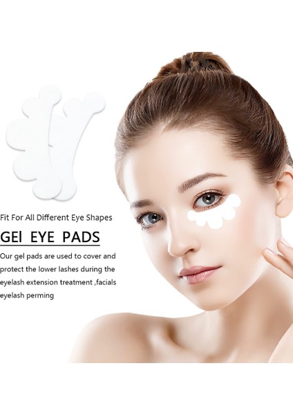 100 Adet Eyepad-Yeşil 50/100 Pairs Göz Pedi Kirpik Pedi Jel Yama Yama Kirpik Altında Aşılı Yanlış Kirpik Uzatma Kağıt Etiket Makyaj (Yurt Dışından) fırsatları