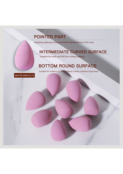 8 Adet (Q) 8 Adet Makyaj Süngeri Fondöten Tozu Kapatıcı Krem Kozmetik Puf Yüz Yıkama Süngerleri Makyaj Araçları (Yurt Dışından) fırsatları