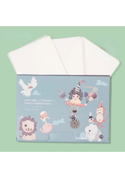 No.5 100 Adet Yüz Emici Kağıt Yüz Mendil Matcha Anti-Yağ Kağıt Yağ Emici Levhalar Kozmetik Makyaj Yüz Temizleme Araçları (Yurt Dışından) fiyatları